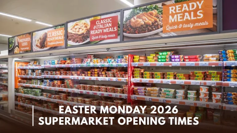 Easter Monday 2026 Supermarket Opening Times